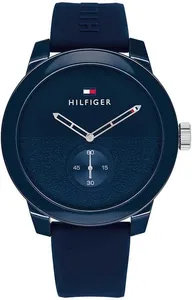 שעון יד Tommy Hilfiger 1791803 טומי הילפיגר סיליקון כחול 44 מ"מ לגבר/לאישה