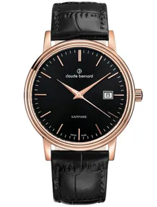 שעון שוויצרי קלוד ברנרד CLAUDE BERNARD לגבר 53009 37R NIR