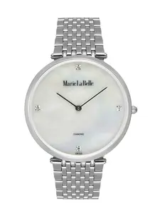 שעון יד לאישה מרי לה בל עם 4 יהלומים MLB.618.111.D