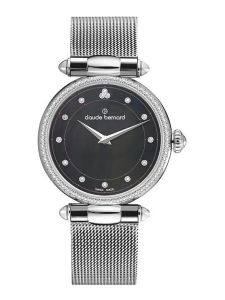 שעון שוצרי קלוד ברנרד 100% מקורי!CLAUDE BERNARD לנשים